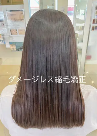 ロング パーマ LiTA 浜線店 かなえみゆうのヘアスタイル
