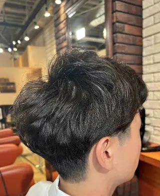 パーマ ショート flencia 丸 和博|カットのヘアスタイル