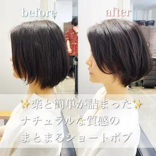 ショート カラー 👑銀座ショート/ 絶壁補正/金子涼👑のヘアスタイル