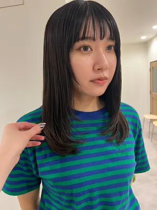 ミディアム RINA 【kino】のヘアスタイル