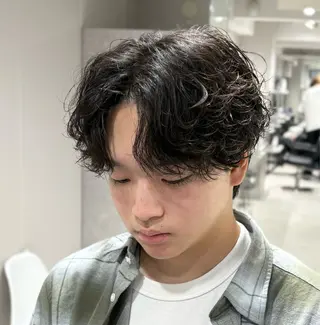 パーマ メンズ 【メンズ特化】 池田大成✂︎のヘアスタイル