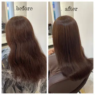 ロング カラー PutiLuca 浅川のヘアスタイル