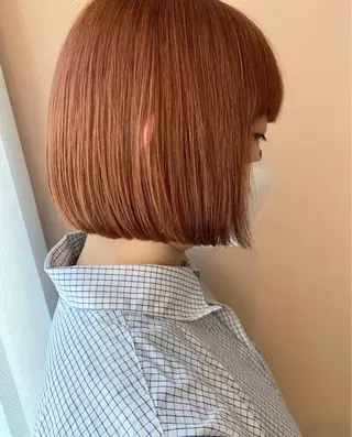 ショート カラー hubhair レイヤー/透明感のヘアスタイル
