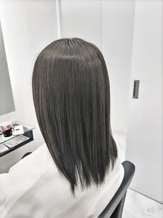 セミロング カラー 🌌髪質改善特化🌌 美髪💎齋藤玲子のヘアスタイル