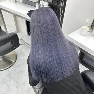 ヘアアレンジ セミロング カラー 🪞【公式】表参道 🪞knot🪞のヘアスタイル