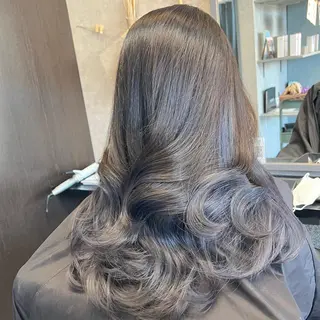 ロング カラー ヘアアレンジ 🤍透明感カラー🤍 Ryujiのヘアスタイル