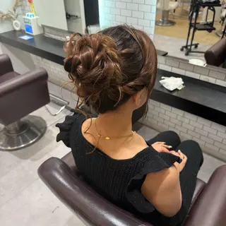 ロング ヘアアレンジ 🎀ヘアアレンジ 🎀ななみのヘアスタイル