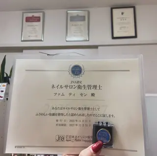 ネイル HandSnail 座間ネイルサロンのネイルデザイン