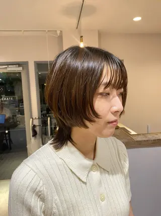 ミディアム 【仙川】 セリナ‎のヘアスタイル