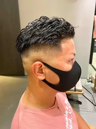 ショート メンズ unopulir 景山　凌のヘアスタイル