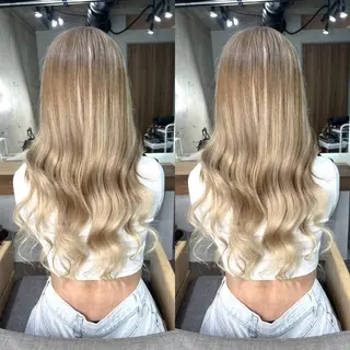 ロング ヘアアレンジ メンズ カラー 韓国ヘアならお任せ♡ 馴染ませ達人👸yuのヘアスタイル