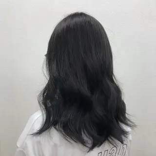 セミロング もりたみかこ 美容師お休み中のヘアスタイル
