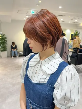 ショート 襟足でお悩みの方✂︎ くびれ職人ハシモトのヘアスタイル