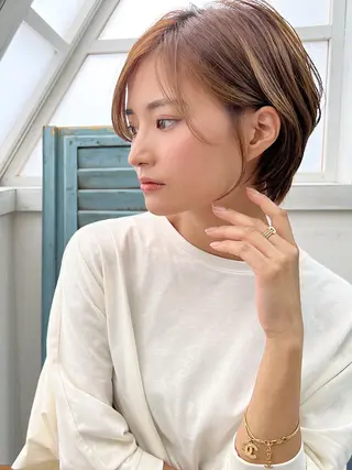 ショート 髪質改善/茅ヶ崎 マツモト リョウのヘアスタイル