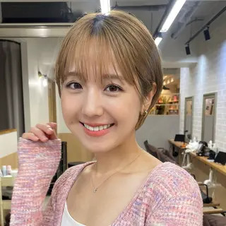 ショート 似合わせカット🩵 なりたみゆうのヘアスタイル