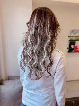 ロング カラー 💎JADE GRACE💎のヘアスタイル