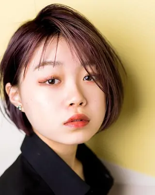 ショート カラー 松尾 泰伸のヘアスタイル