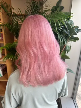 カラー ブリーチカラー/ わきたちえ🌻のヘアスタイル
