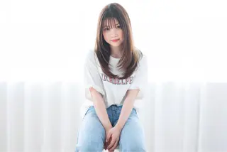 ロング カラー 小野 和摩のヘアスタイル