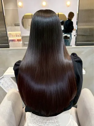 ロング 🌼縮毛矯正🌼 中野有騎🦕のヘアスタイル