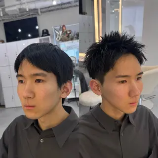 ショート メンズ 個室サロンKAITO メンズ特化美容師のヘアスタイル