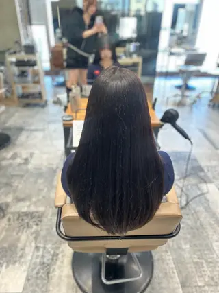 セミロング 志波 珠音のヘアスタイル