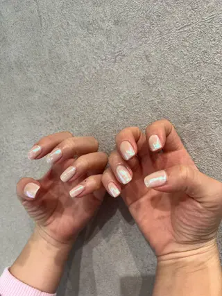 ネイル なぽ ❤︎長さだし / 韓国nailのネイルデザイン