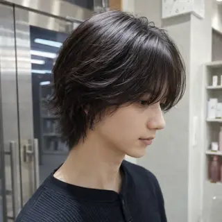 メンズ manami/ ハッシュレイヤーのヘアスタイル