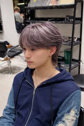 カラー メンズ エンドカラー🔥/ ♰デザインカラー♰のヘアスタイル