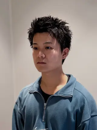 ショート メンズ メンズショート パーマ 丸山のヘアスタイル