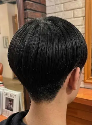 ショート メンズ flencia 丸 和博｜カットのヘアスタイル