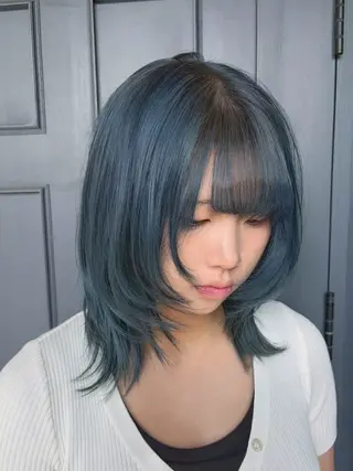 ミディアム 三木優花🫧 大人可愛い製造機🫧のヘアスタイル