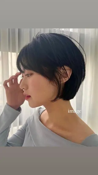 ショート ♡レイヤーボブ パーマ/うらら♡のヘアスタイル