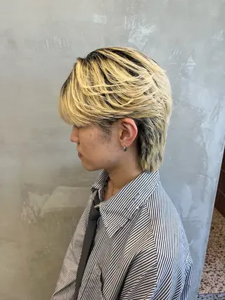 ショート メンズ 山下和輝/fifth メンズパーマのヘアスタイル