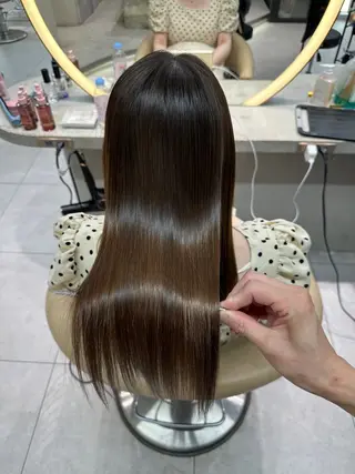 セミロング カラー 《髪質改善✖️オリー ブ🧸》小嶋拓也のヘアスタイル
