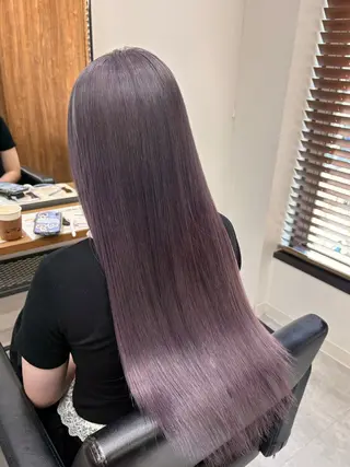 ロング カラー ENA💗NEXT /ハイトーンエクステのヘアスタイル