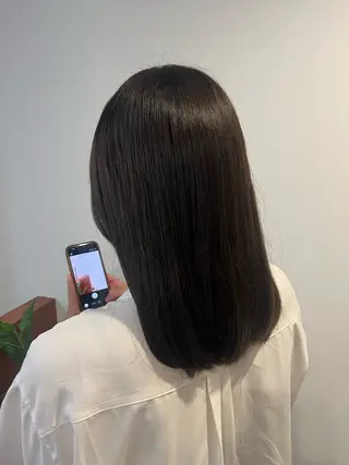 ミディアム カラー 🪼AYUKA🍄 モデルさん大募集‼️のヘアスタイル