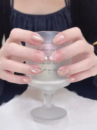 ネイル Lavender nail·中島公園のネイルデザイン