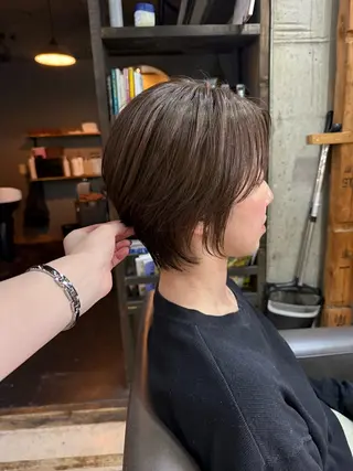ショート 大村 日向子のヘアスタイル