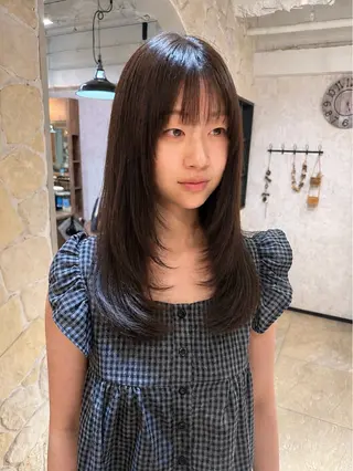 ロング 暖色カラー❤️ 艶/透明感🩶meiのヘアスタイル
