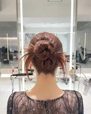 ヘアアレンジ 滝島 真帆のヘアスタイル