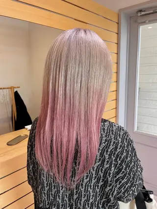 ロング カラー ✨髪質改善🎨 杉本賢人のヘアスタイル