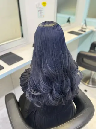 ロング 🤎モテ髪&透明感 ミルクティー🥣🤎のヘアスタイル