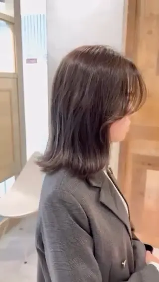 ミディアム カラー レイヤー/Wカラー ✂︎Reonのヘアスタイル