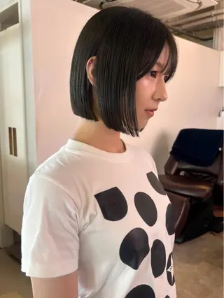 ショート 🍑透明感hair ・NENE🍑のヘアスタイル