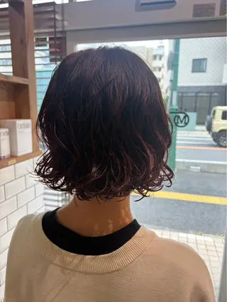 パーマ 🍒せいら🍒 /艶・暖色カラーのヘアスタイル
