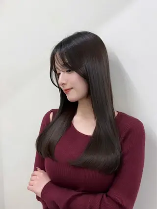 ロング あい❤︎ /韓国巻き/レイヤーのヘアスタイル