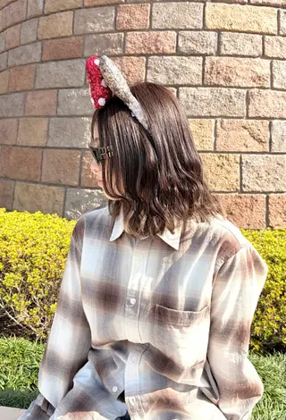 ミディアム カラー 鈴木 陸哉のヘアスタイル