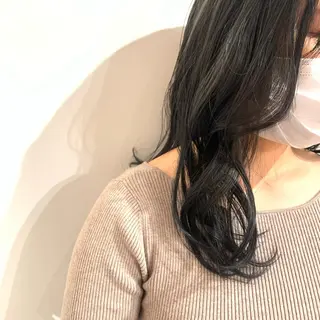 ロング 草野ゆずき⌇縮毛矯正 ⌇Wカラー⌇レイヤーのヘアスタイル
