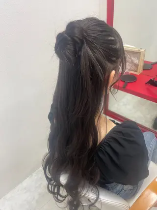ロング ヘアアレンジ ♥StudioS2 ななみ♥のヘアスタイル